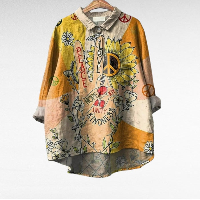 Loretta | Modern Hippy Boho Krage Blus