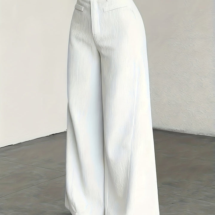 Kimberly | Högmidjade Vida Byxor