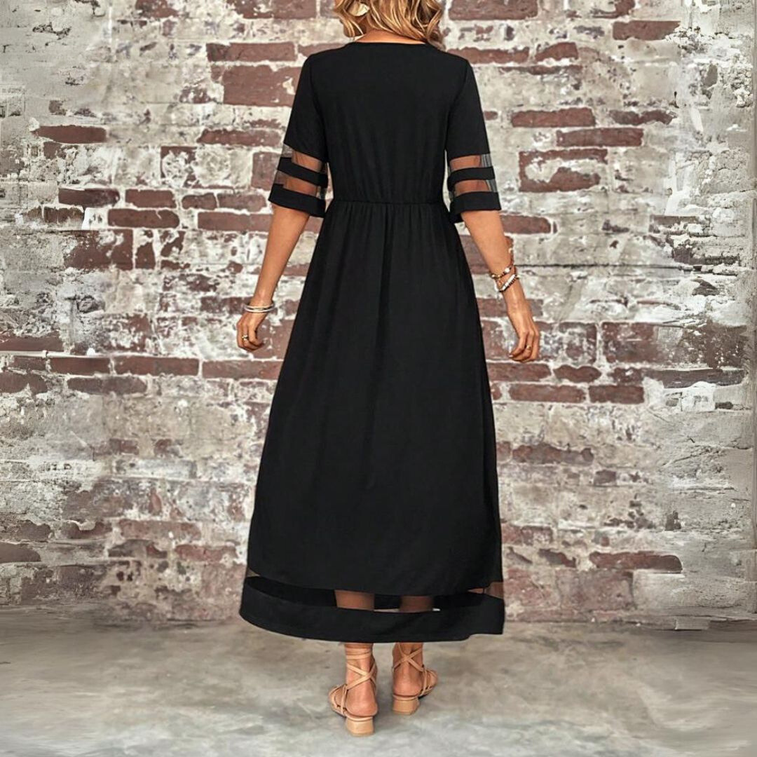 Elowen | Elegant Flöde Maxi Klänning