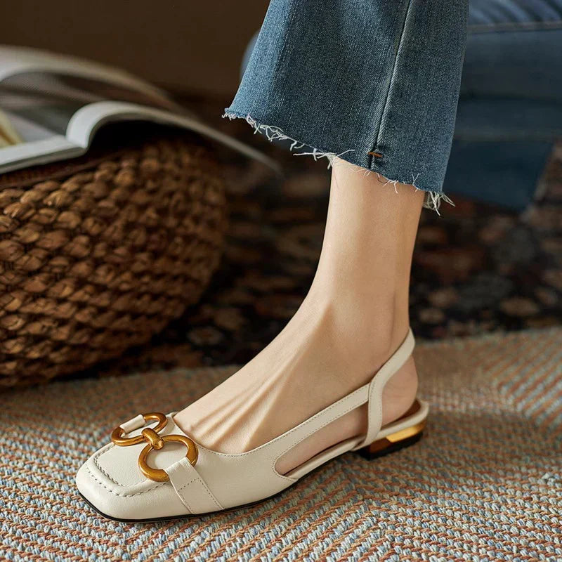 Anna | Komfort Slingback Flats