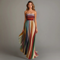 Danielle | Avslappnad Lång Maxi Klänning