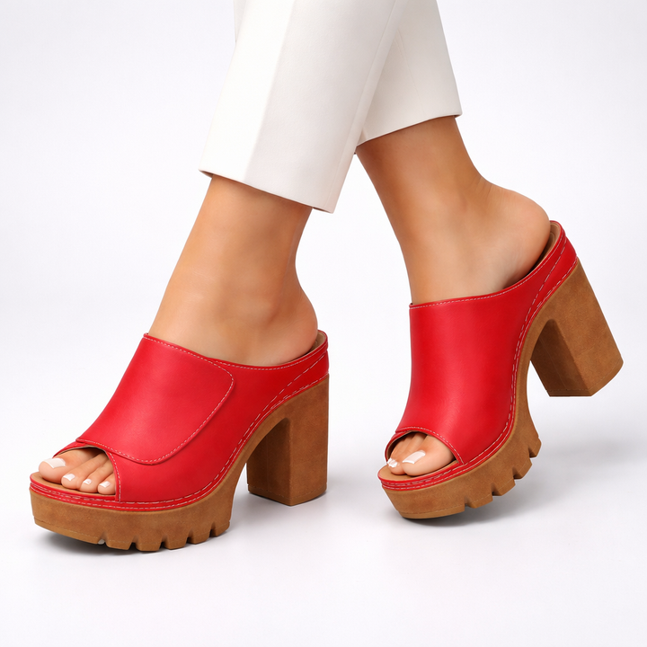 Harper | Klassiska Premium Plattform Klackar