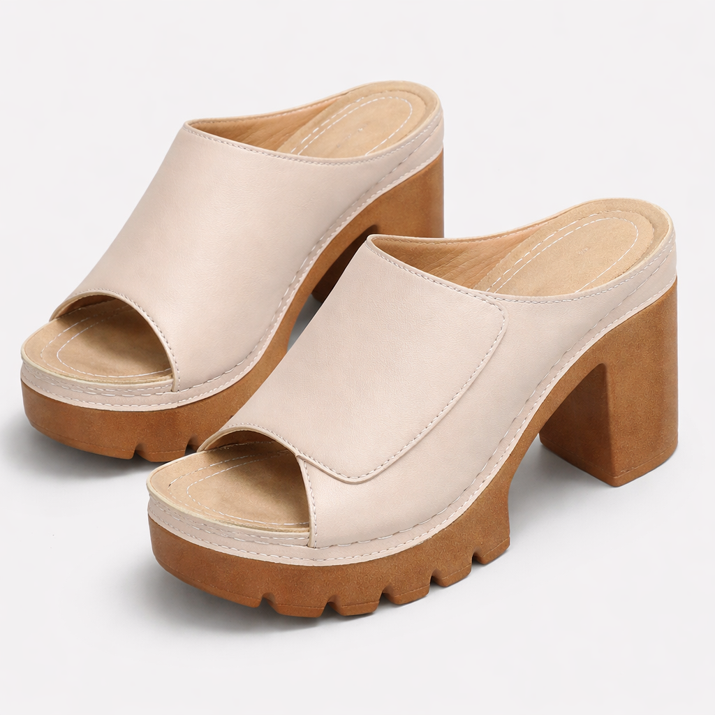 Harper | Klassiska Premium Plattform Klackar