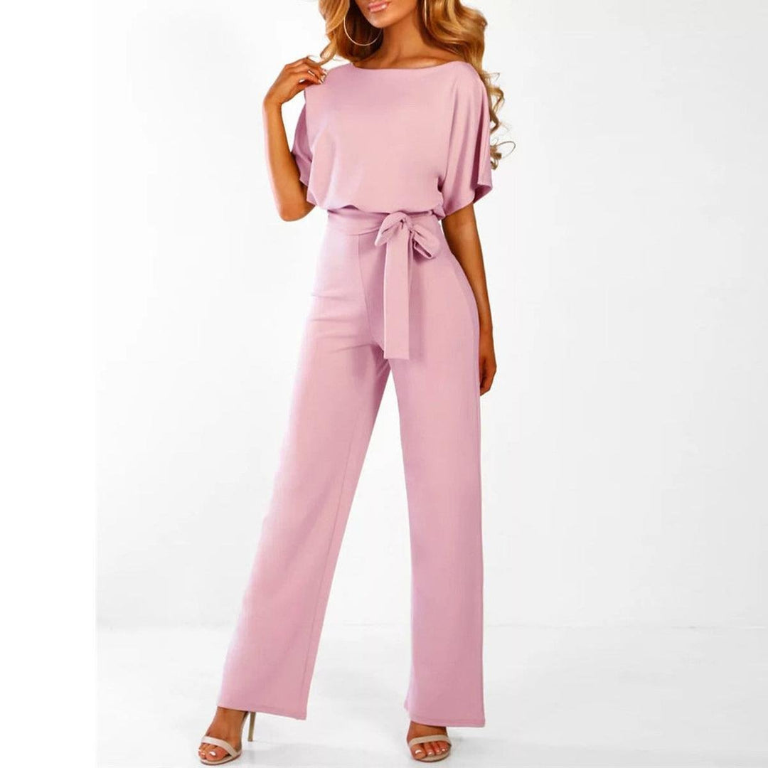 Yolanda | Avslappnad Bälte Jumpsuit
