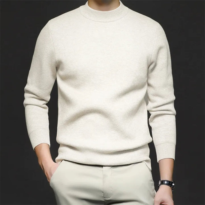 Russell | Finslipad Mock-Neck Tröja