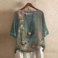 Raina | Avslappnad retroinspirerad blus