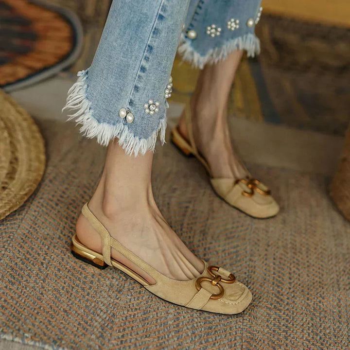 Anna | Komfort Slingback Flats