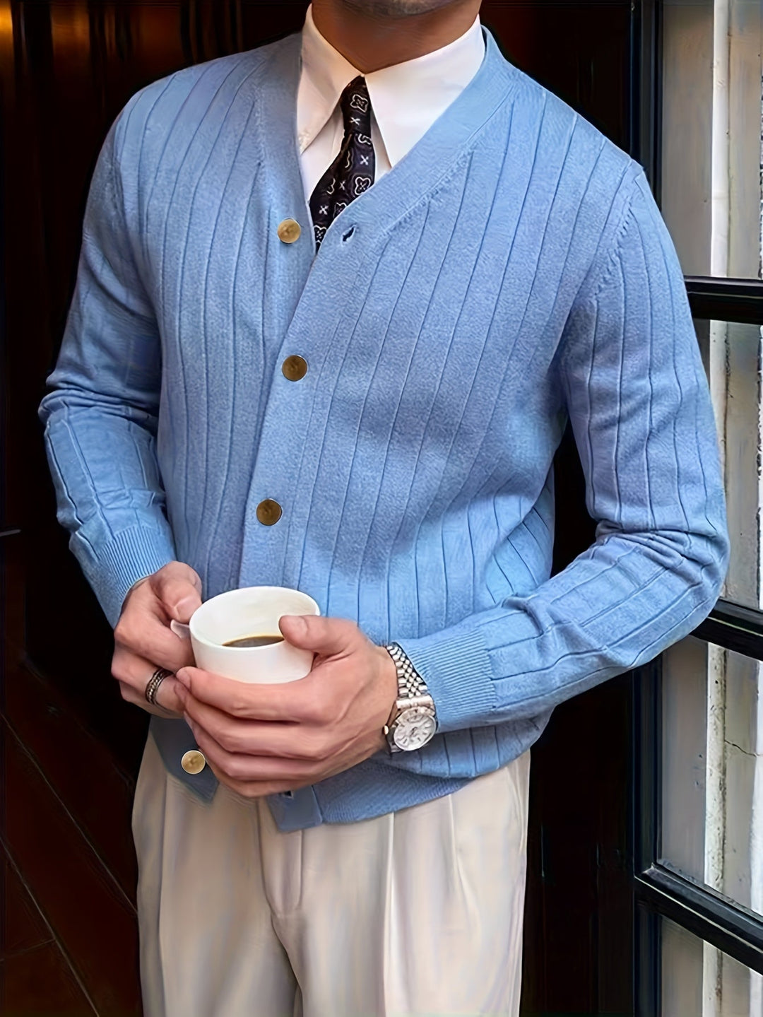 Oliver | Klassisk Knapp-up Cardigan