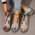 Marjorie | Broderade Slip-On Lätta Skor