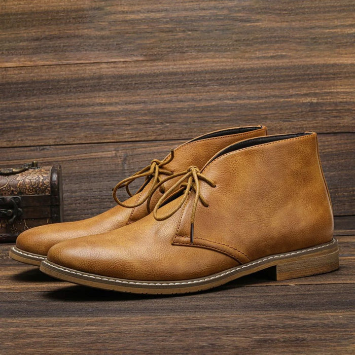 Herr Chukka Boots Snörning Ankelhög för Vardag