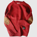 Edmund | Klassisk Sweater med Ellenbågar