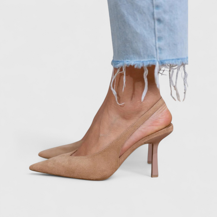 Giselle | Ortopediska Slingback Spetsiga Klackar