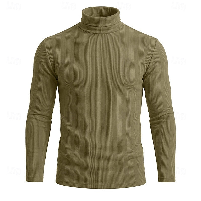 Rowan | Texturerad Polokrage