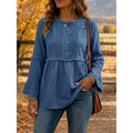 Rosalyn | Pyntad Peplum Blus